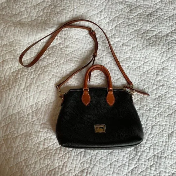 Dooney & Bourke | Pebbled Leather Satchel - Picture 1 of 8